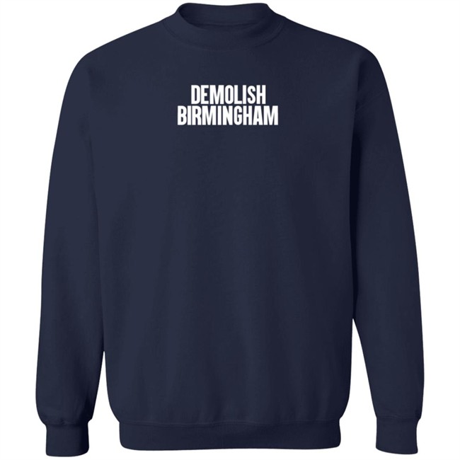 Memeulous Shop Merch Demolish Birmingham T Shirt Black Memeulous Shop Merch Demolish Birmingham T Shirt Black
