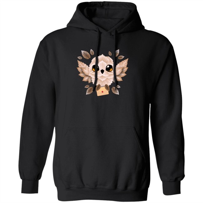 Owl Mail Of Leaves Hoodie