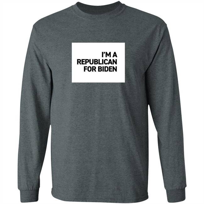 I'm A Republican For Biden T Shirt I'm A Republican For Biden T Shirt