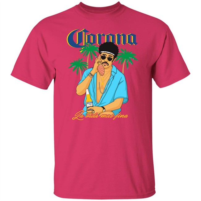 Bad bunny x Corona Beer Tee Shirt Bad bunny x Corona Beer Tee Shirt