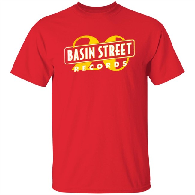 Basin Street Records 20th Anniversary Tee Shirt Basin Street Records 20th Anniversary Tee Shirt