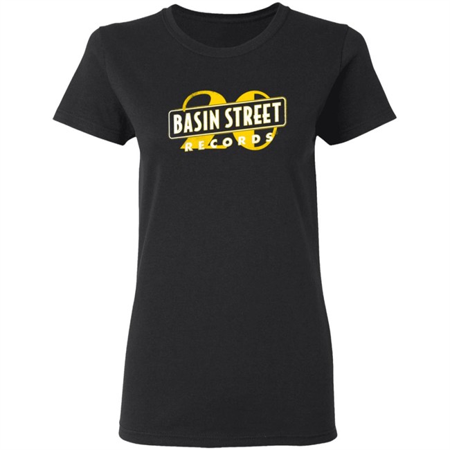 Basin Street Records 20th Anniversary Tee Shirt Basin Street Records 20th Anniversary Tee Shirt