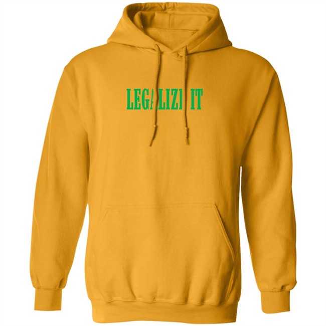 Palm Angels Legalise It Hoodie New Palm Angels Legalise It Hoodie New