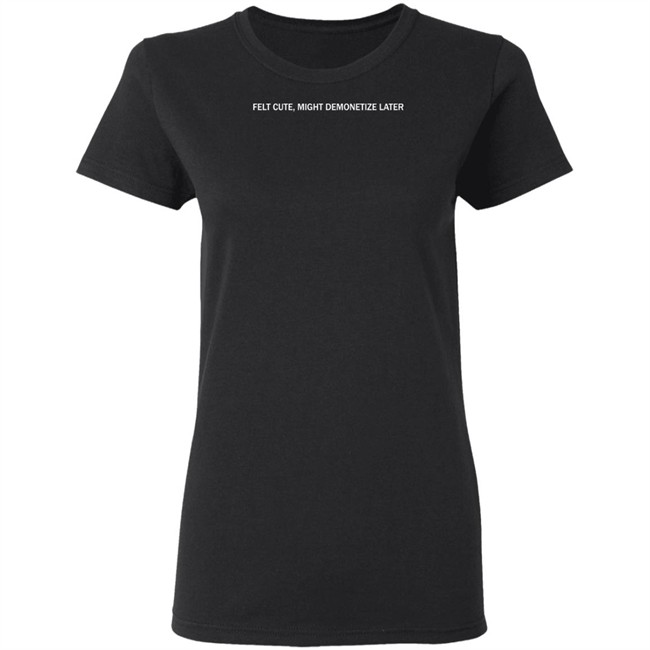 Fanjoy Merch Alex Warren Demonetize Black Shirt Fanjoy Merch Alex Warren Demonetize Black Shirt