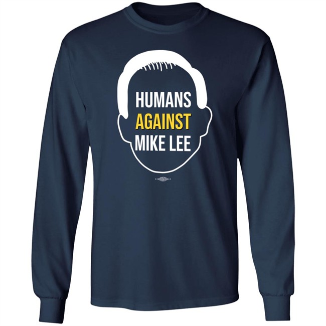 Joel Helquist Humans Against Mike Lee Shirt Joel Helquist Humans Against Mike Lee Shirt