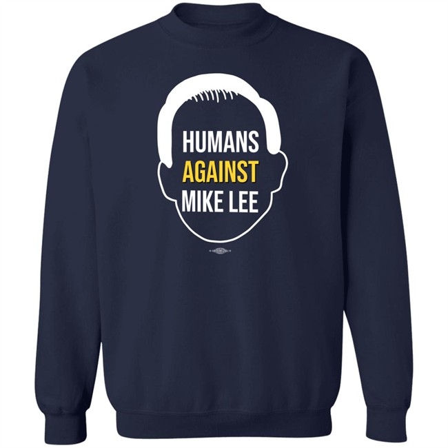 Joel Helquist Humans Against Mike Lee Shirt Joel Helquist Humans Against Mike Lee Shirt