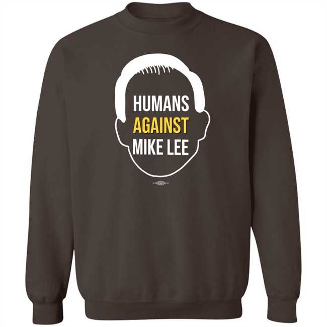 Joel Helquist Humans Against Mike Lee Shirt Joel Helquist Humans Against Mike Lee Shirt