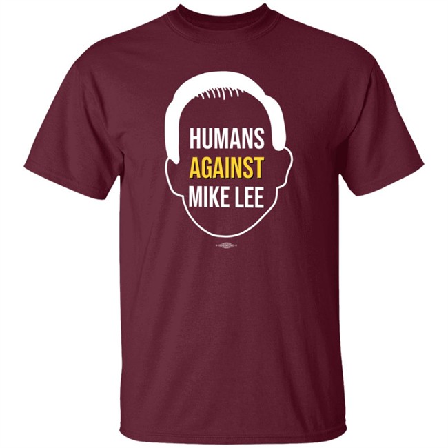 Joel Helquist Humans Against Mike Lee Shirt Joel Helquist Humans Against Mike Lee Shirt