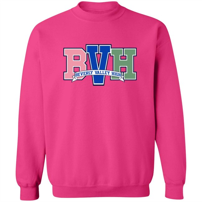 Beverly Valley High Merch Bvh Varsity Hoodie Beverly Valley High Merch Bvh Varsity Hoodie