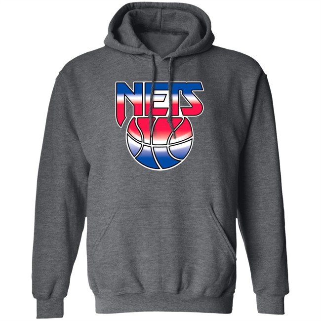 Evan Roberts Hoodie New Jersey Nets Old Logo Hoodies