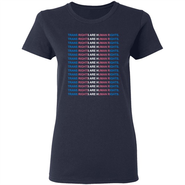 Trans Rights Are Human Rights Tee Shirt Trans Rights Are Human Rights Tee Shirt