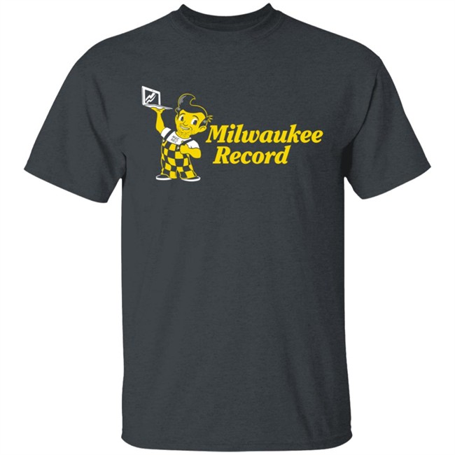 Milwaukee Record Blog Boy T Shirt Milwaukee Record Blog Boy T Shirt