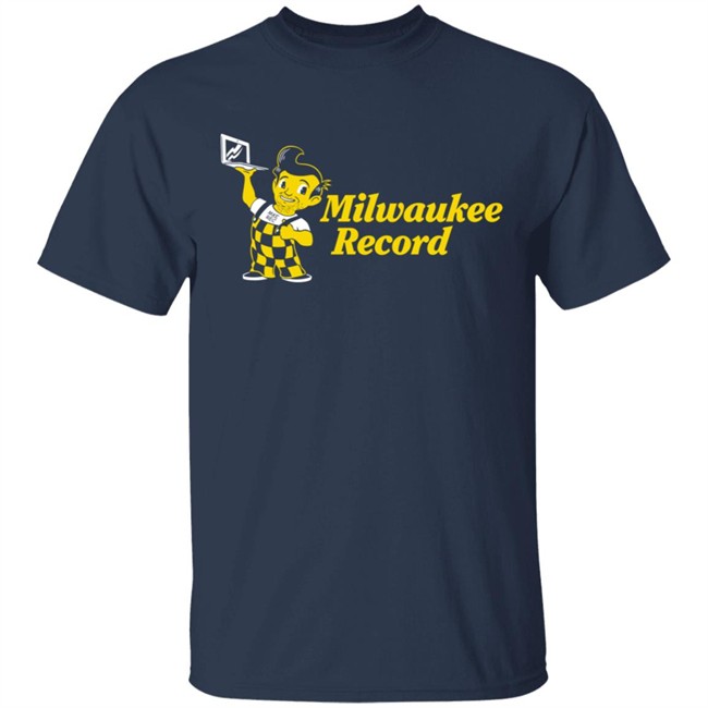 Milwaukee Record Blog Boy T Shirt Milwaukee Record Blog Boy T Shirt