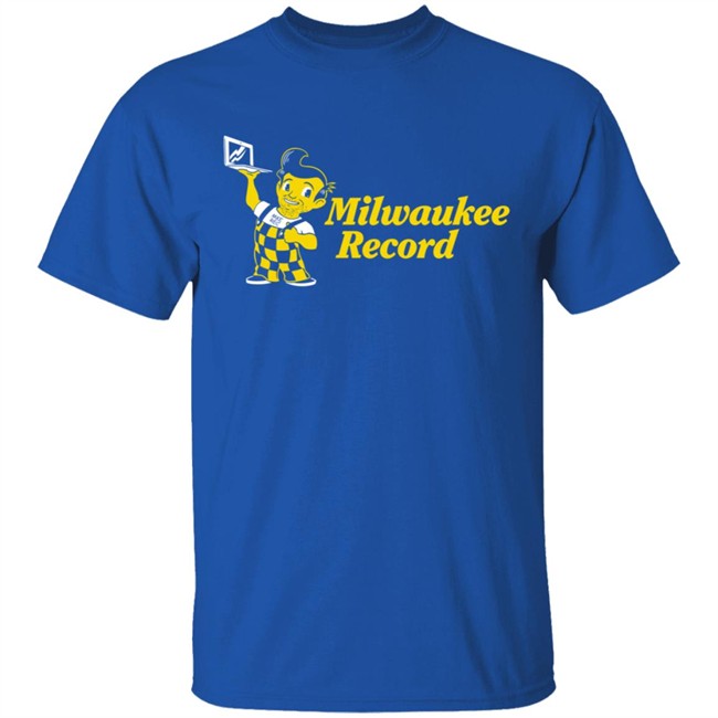 Milwaukee Record Blog Boy T Shirt Milwaukee Record Blog Boy T Shirt