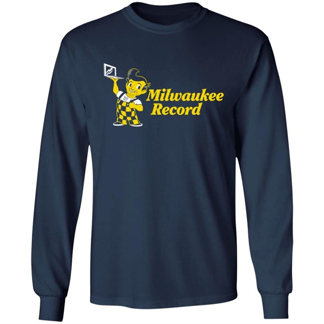 Milwaukee Record Blog Boy T Shirt Milwaukee Record Blog Boy T Shirt