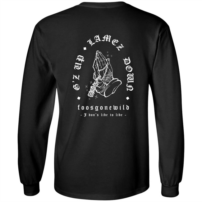 G'z Up Lamez Down Tee Shirt G'z Up Lamez Down Tee Shirt