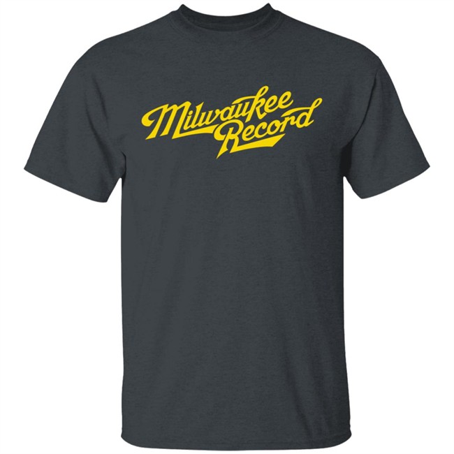 Milwaukee Record Crew T Shirt Milwaukee Record Crew T Shirt