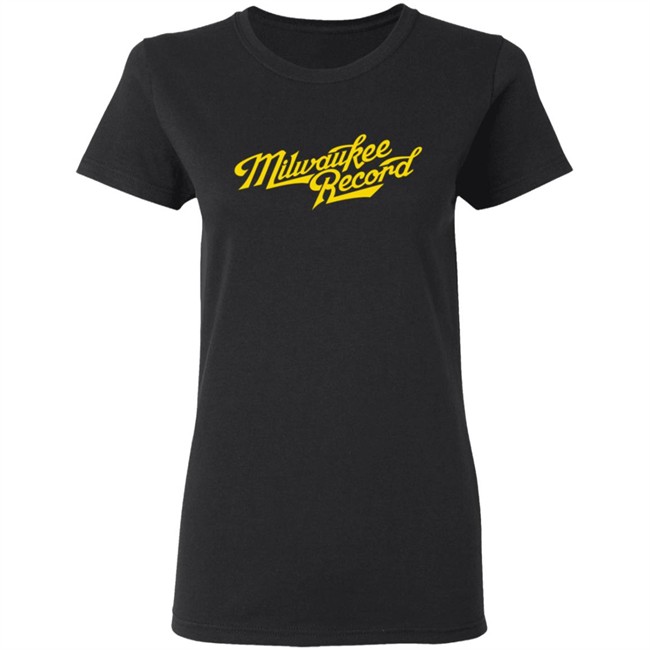Milwaukee Record Crew T Shirt Milwaukee Record Crew T Shirt