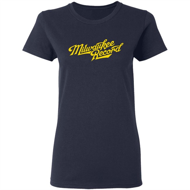 Milwaukee Record Crew T Shirt Milwaukee Record Crew T Shirt