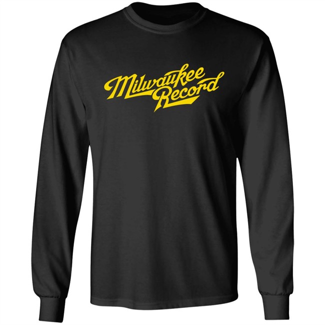 Milwaukee Record Crew T Shirt Milwaukee Record Crew T Shirt