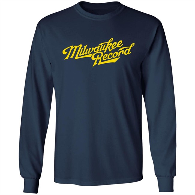 Milwaukee Record Crew T Shirt Milwaukee Record Crew T Shirt