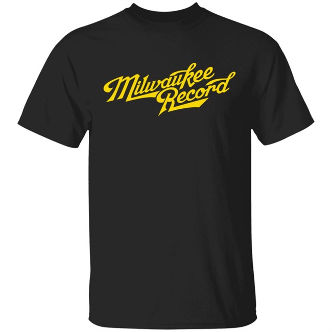 Milwaukee Record Crew T Shirt Milwaukee Record Crew T Shirt