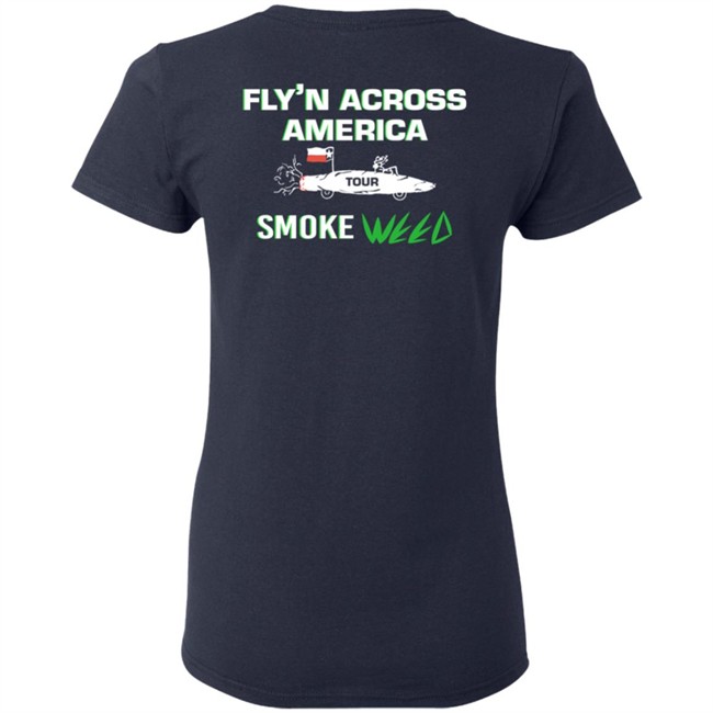 Fly'n Across America 420 T Shirt Fly'n Across America 420 T Shirt