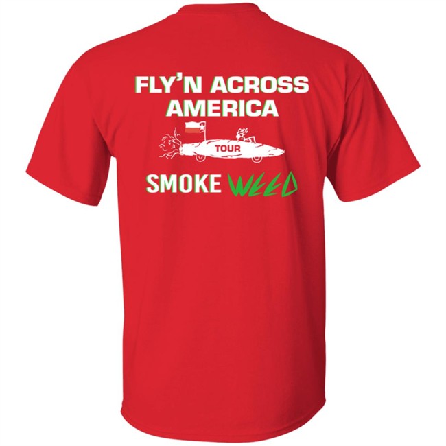 Fly'n Across America 420 T Shirt Fly'n Across America 420 T Shirt