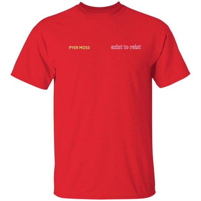 Pyer Moss Supports Marsha P. Johnson Tee Shirt Pyer Moss Supports Marsha P. Johnson Tee Shirt