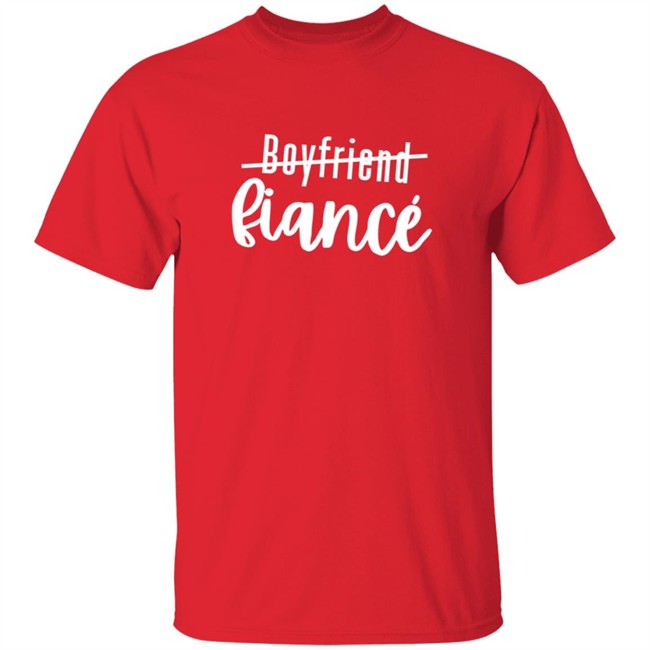 Lgbtq Af Merch Boyfriend To Fiancé Shirt