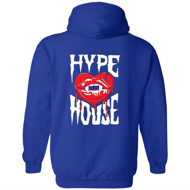 Hype House Merch Vampire Heart Hoodie Hype House Merch Vampire Heart Hoodie