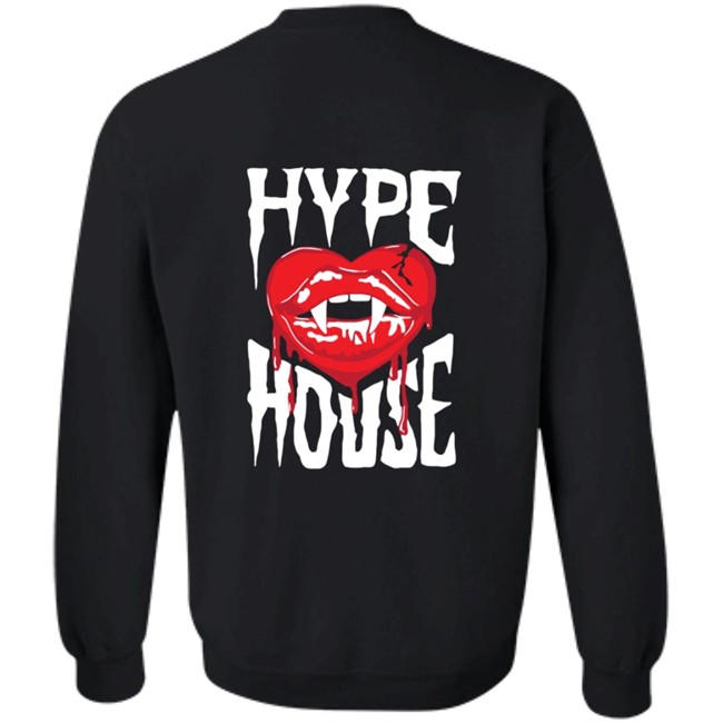 Hype House Merch Vampire Heart Hoodie Hype House Merch Vampire Heart Hoodie