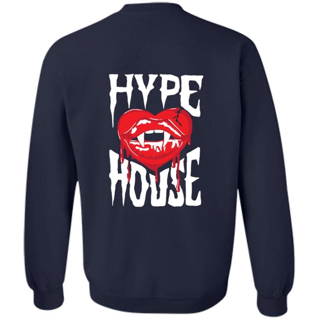 Hype House Merch Vampire Heart Hoodie Hype House Merch Vampire Heart Hoodie