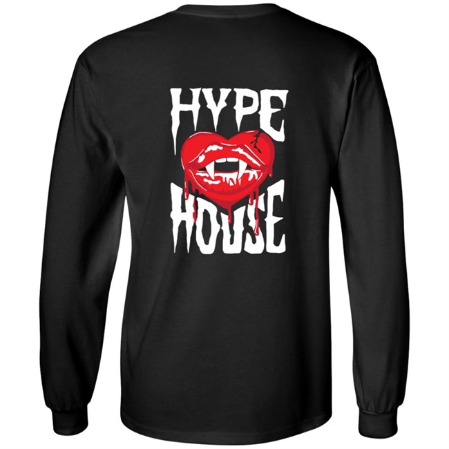 Hype House Merch Vampire Heart Hoodie Hype House Merch Vampire Heart Hoodie