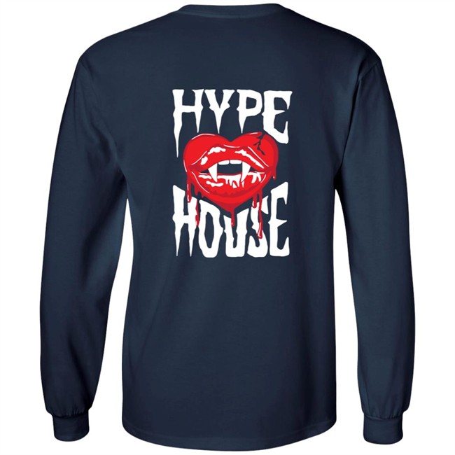 Hype House Merch Vampire Heart Hoodie Hype House Merch Vampire Heart Hoodie