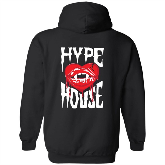 Hype House Merch Vampire Heart Hoodie