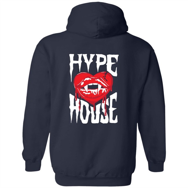 Hype House Merch Vampire Heart Hoodie Hype House Merch Vampire Heart Hoodie