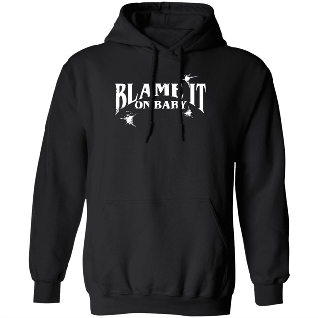 Dababy Merch Blame It On Baby Logo Hoodie Dababy Merch Blame It On Baby Logo Hoodie