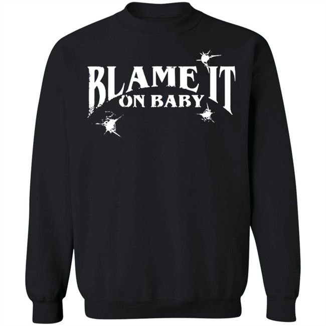 Dababy Merch Blame It On Baby Logo Hoodie Dababy Merch Blame It On Baby Logo Hoodie