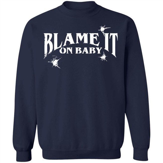 Dababy Merch Blame It On Baby Logo Hoodie Dababy Merch Blame It On Baby Logo Hoodie
