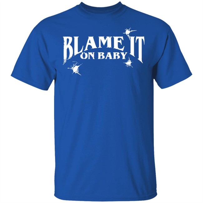 Dababy Merch Blame It On Baby Logo Hoodie Dababy Merch Blame It On Baby Logo Hoodie