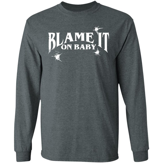 Dababy Merch Blame It On Baby Logo Hoodie Dababy Merch Blame It On Baby Logo Hoodie