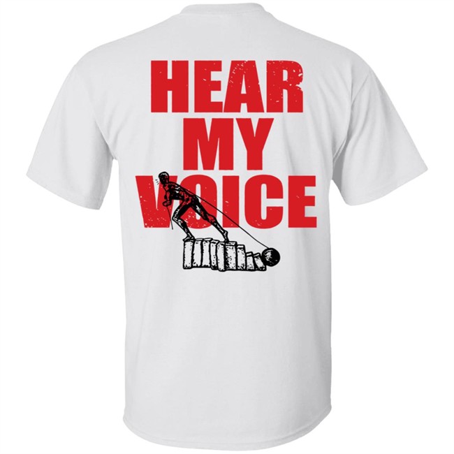 Kublaikhantx Merch Hear My Voice Hoodie Kublaikhantx Merch Hear My Voice Hoodie