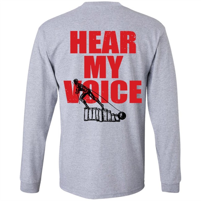 Kublaikhantx Merch Hear My Voice Hoodie Kublaikhantx Merch Hear My Voice Hoodie