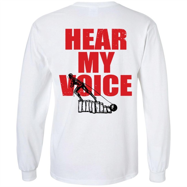 Kublaikhantx Merch Hear My Voice Hoodie Kublaikhantx Merch Hear My Voice Hoodie