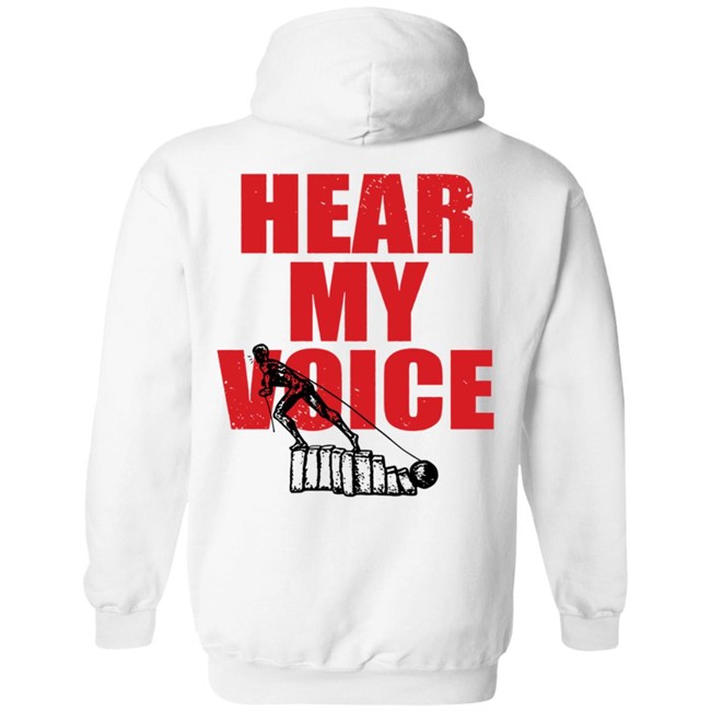 Kublaikhantx Merch Hear My Voice Hoodie