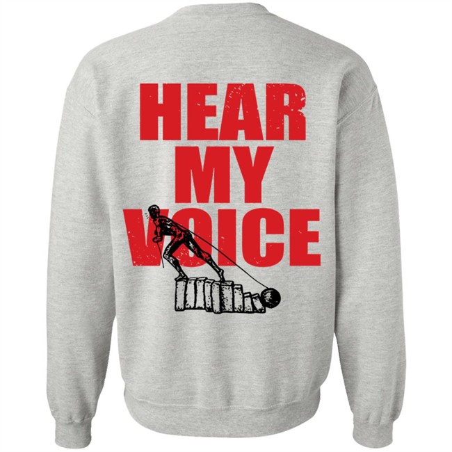 Kublaikhantx Merch Hear My Voice Hoodie Kublaikhantx Merch Hear My Voice Hoodie