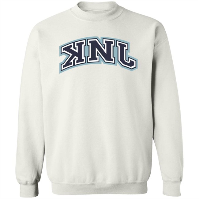 Fanjoy Merch KNJ Collegiate Ice Grey Shirt KNJ Shirt Fanjoy Merch KNJ Collegiate Ice Grey Shirt KNJ Shirt