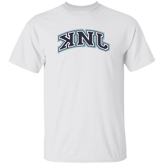 Fanjoy Merch KNJ Collegiate Ice Grey Shirt KNJ Shirt Fanjoy Merch KNJ Collegiate Ice Grey Shirt KNJ Shirt