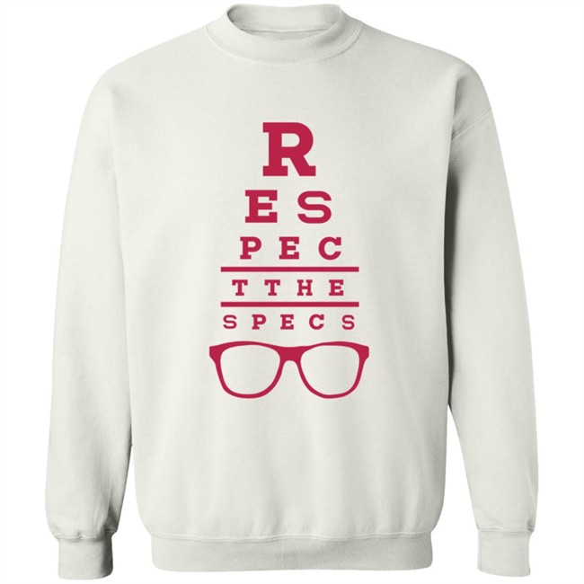 Rodrigo Blankenship Merch Respect the Specs Eye Exam Tee Shirt Rodrigo Blankenship Merch Respect the Specs Eye Exam Tee Shirt